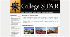 Desktop Screenshot of collegestar.org