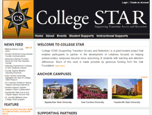 Tablet Screenshot of collegestar.org